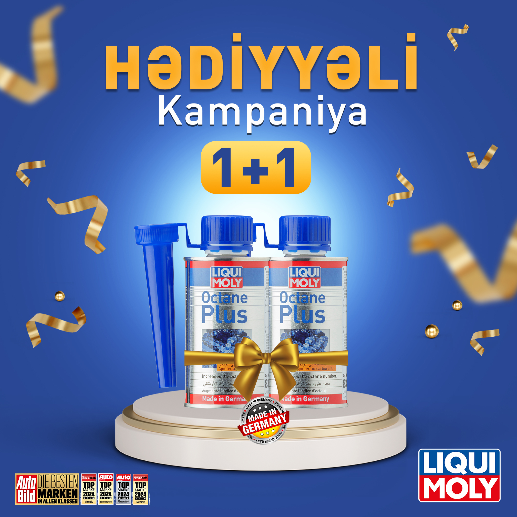 LIQUI MOLY-dən Avqust Kampaniyası - “SUPER 1+1" aksiyası!